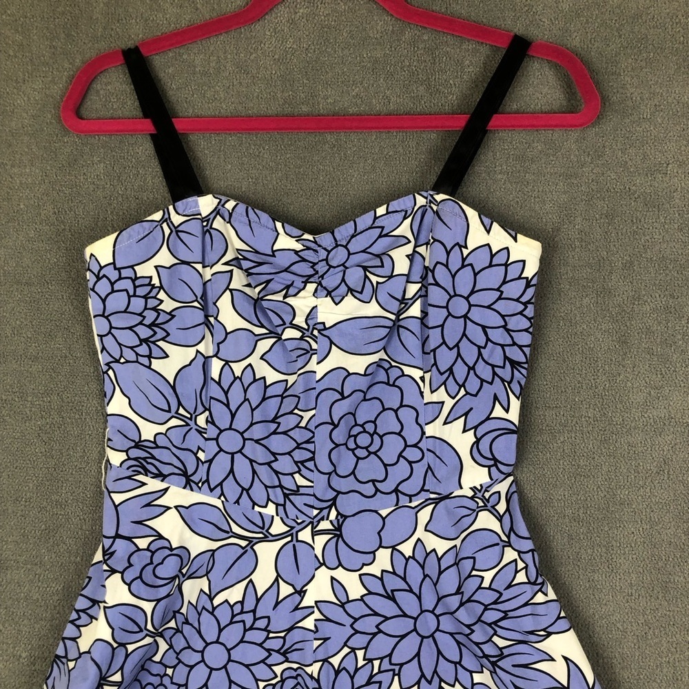 Guess Retro floral pinup dress size 3 - Picture 2 of 9